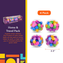 Special Supplies squishy stress ball hand grip for quick relief.