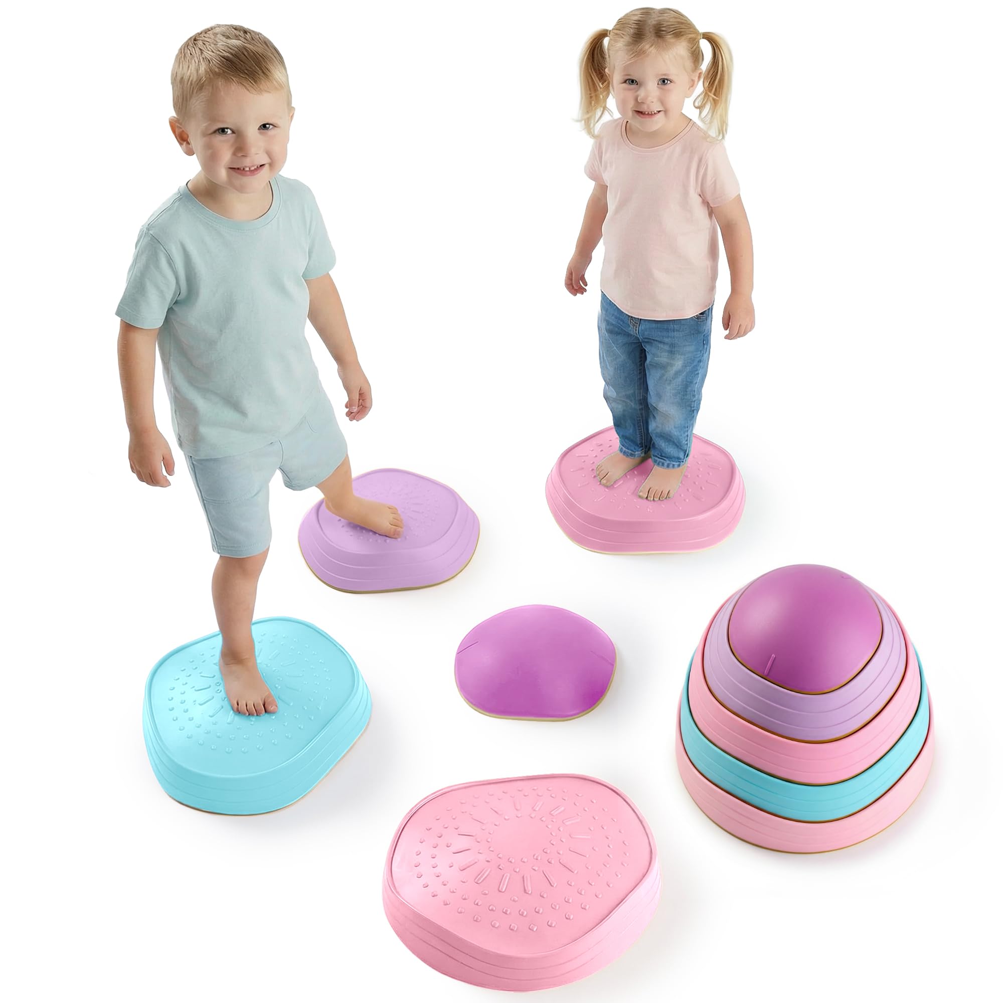 Special Supplies stepping stones enabling creative play and obstacle routes