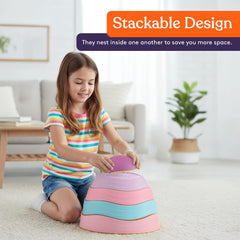 Special Supplies stepping stones usable indoors and outdoors on various surfaces