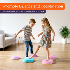 Special Supplies stepping stones stackable design for compact storage