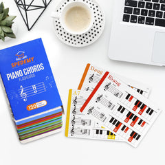 Spedemy piano flashcards box design presents a tidy gift-ready set.
