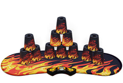 Speed Stacks Black Flame 12 cups for fast, precise stacking practice and skill building.