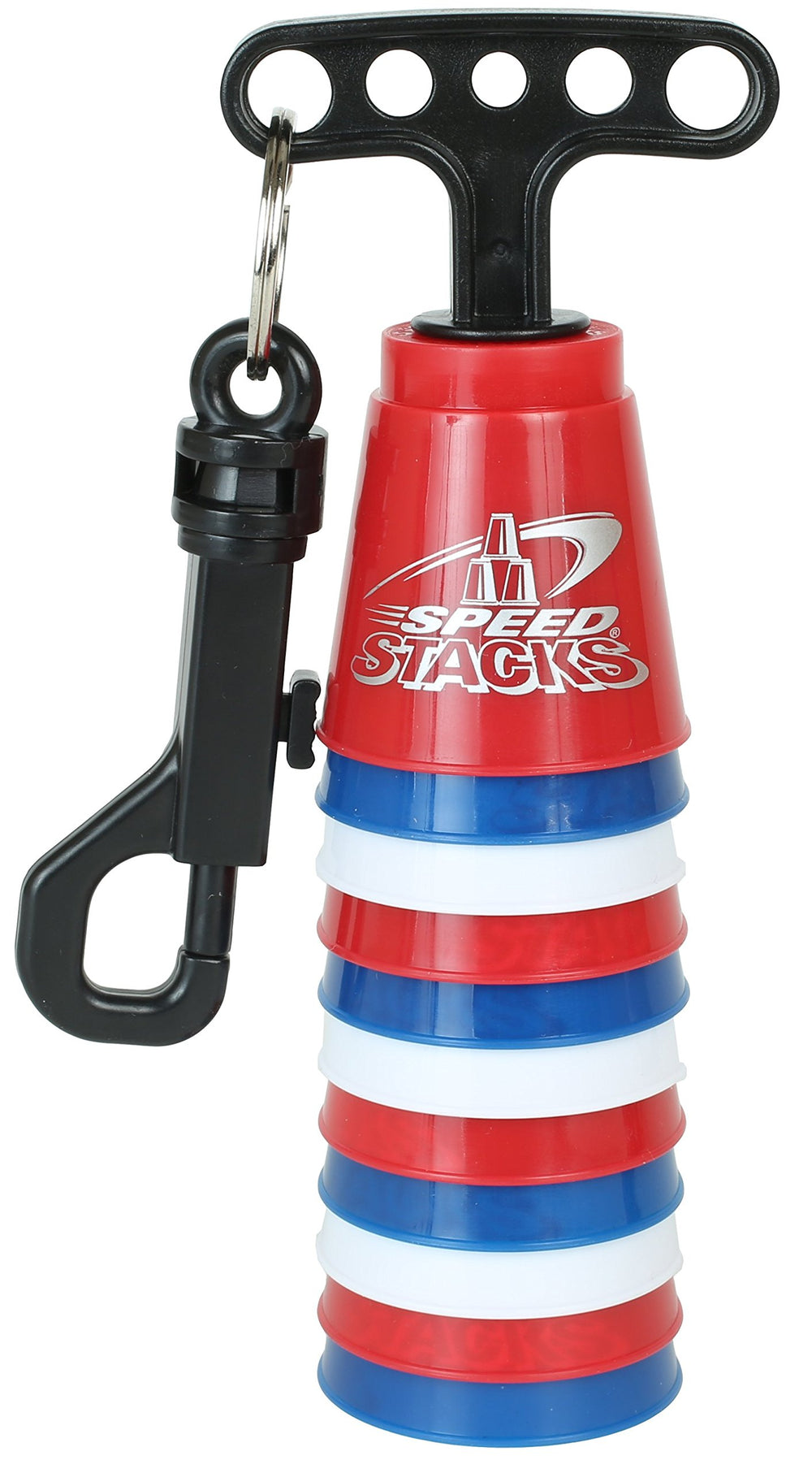 Speed Stacks Minis set: compact cups arranged for fast stacking practice and family play.