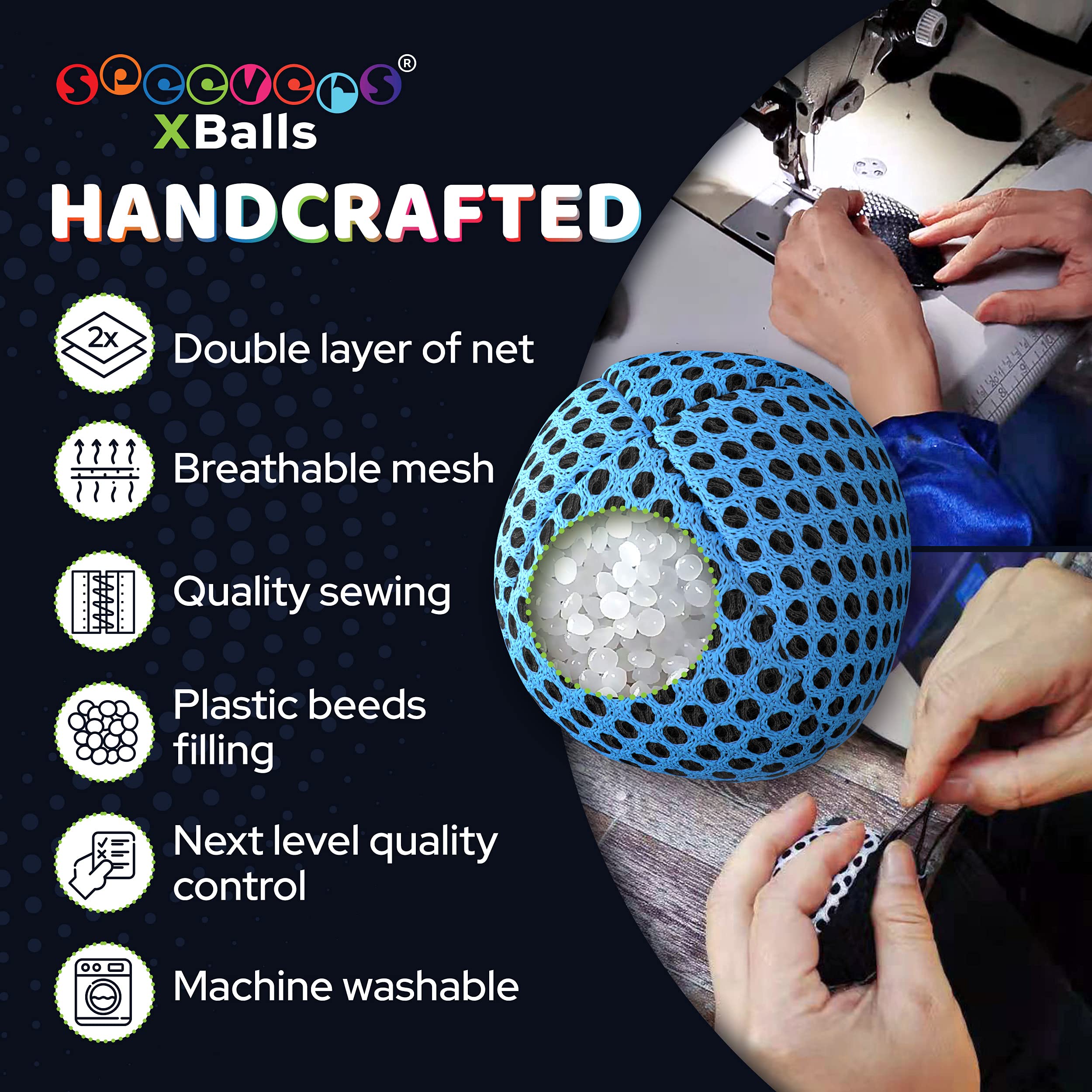 Speevers bright colors juggling balls stay vibrant for daily use.