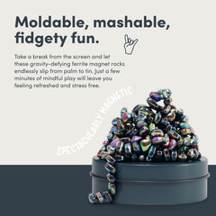Durable ferrite stones resist cracking and wear over time.