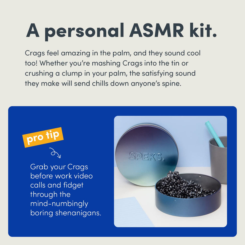 Speks Crags gift-ready packaging makes a thoughtful stocking stuffer for teens.