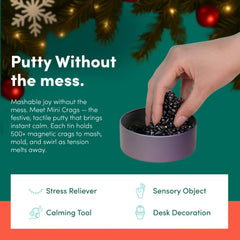 Speks Crags ferrite stones click and stack for satisfying sensory play.
