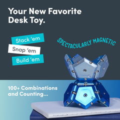 Speks Geode assembly in motion demonstrates interactive, satisfying sensory engagement.