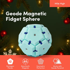 Speks Geode magnetic pieces close-up showcase strong magnets for seamless snaps.