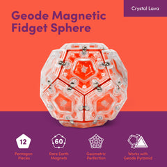 Speks Geode magnetic structure enables creative focus during work breaks.