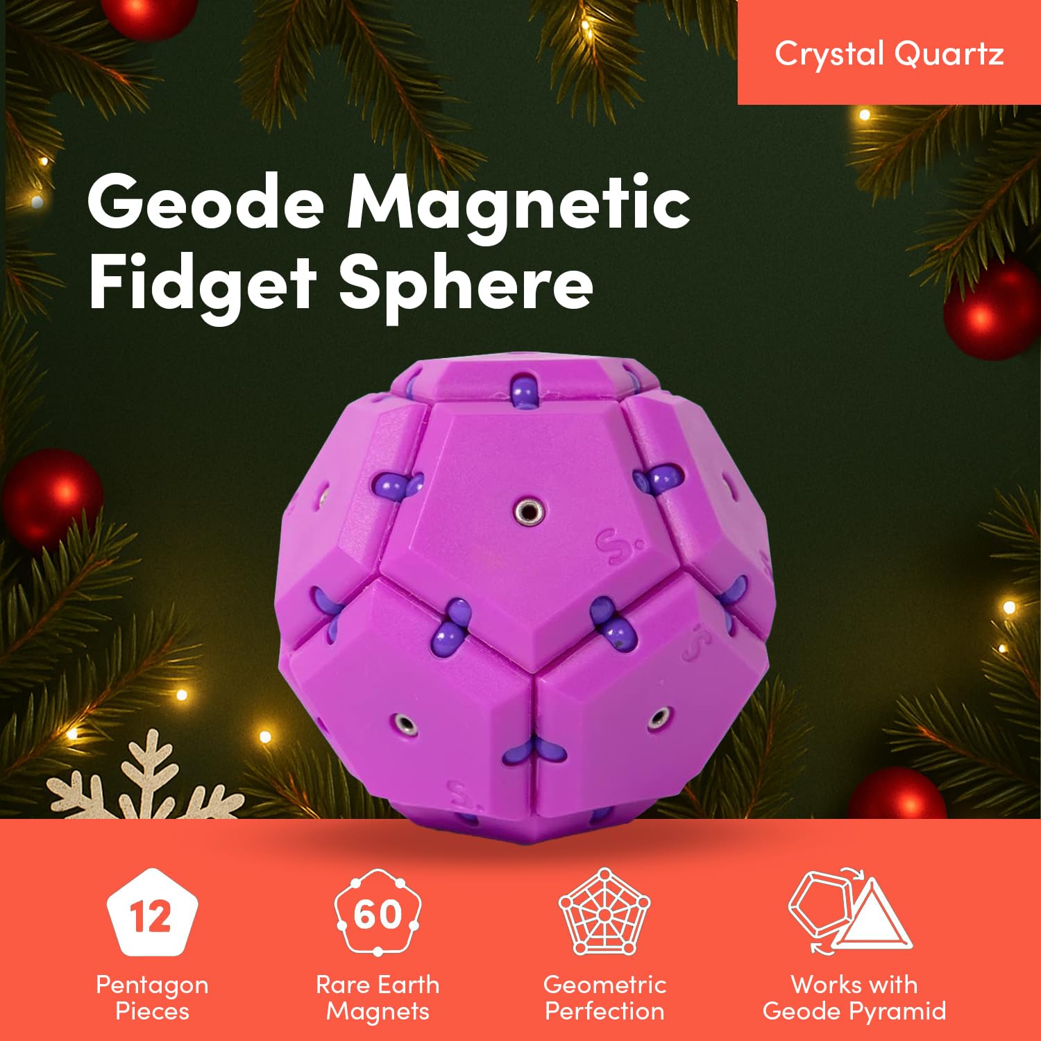 Speks Geode sphere-assembly showing endless structure options for focus.