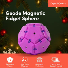 Speks Geode sphere-assembly showing endless structure options for focus.