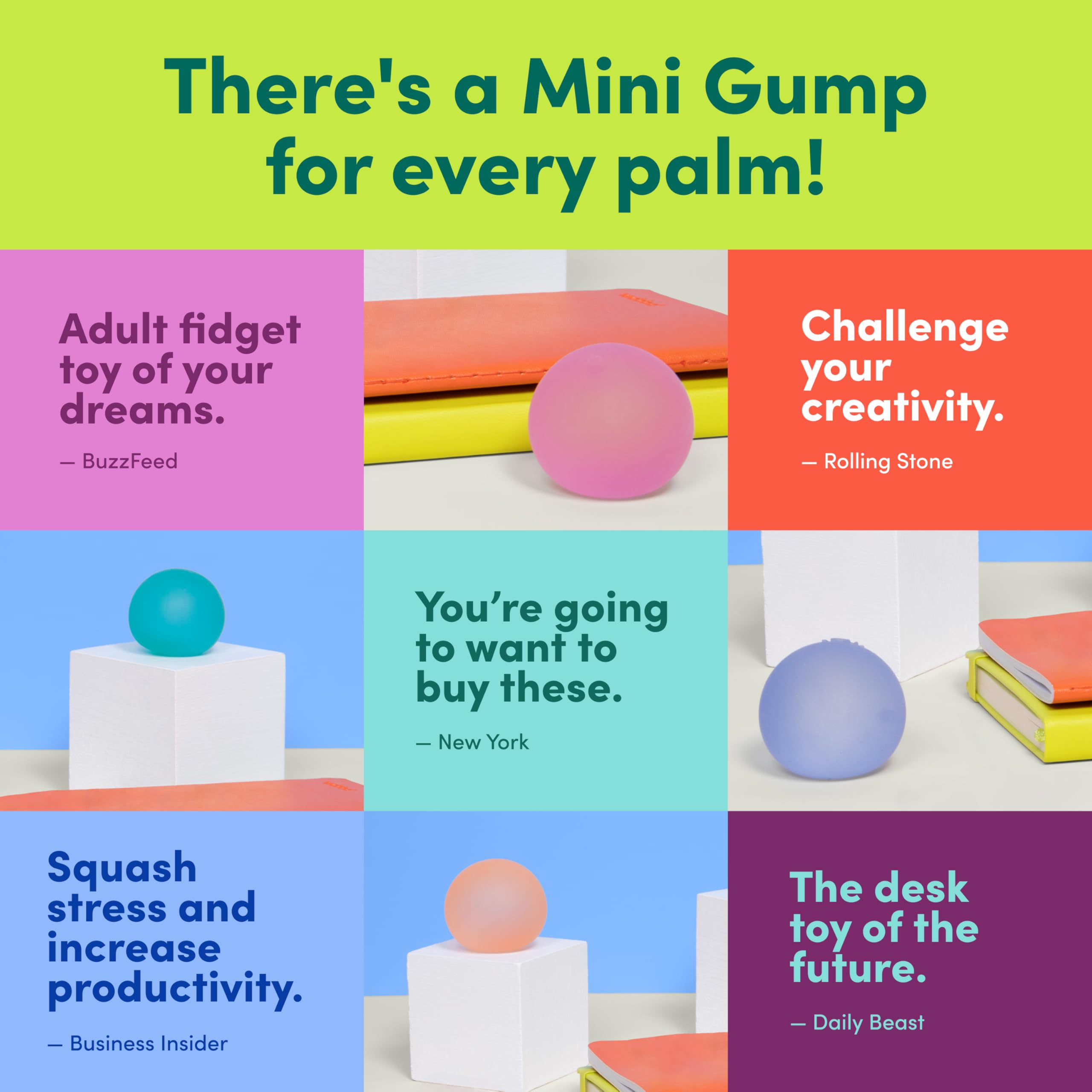 Speks Mini Gump makes a thoughtful, gift-ready desk accessory