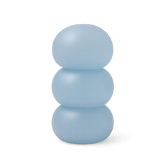 Speks squishy stress balls blue close-up squeezed for stress relief