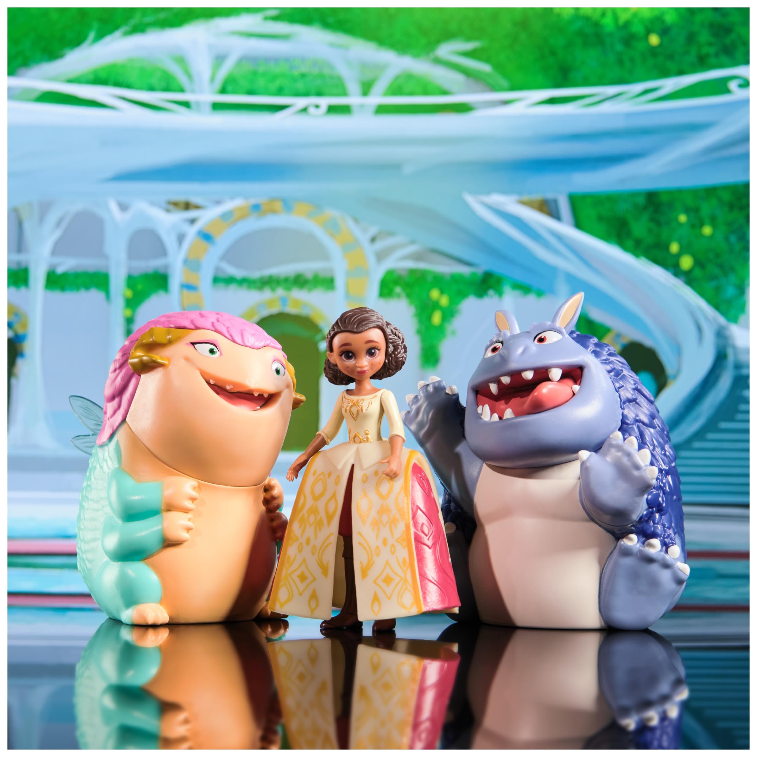Spellbound King monster figure designed for safe indoor storytelling