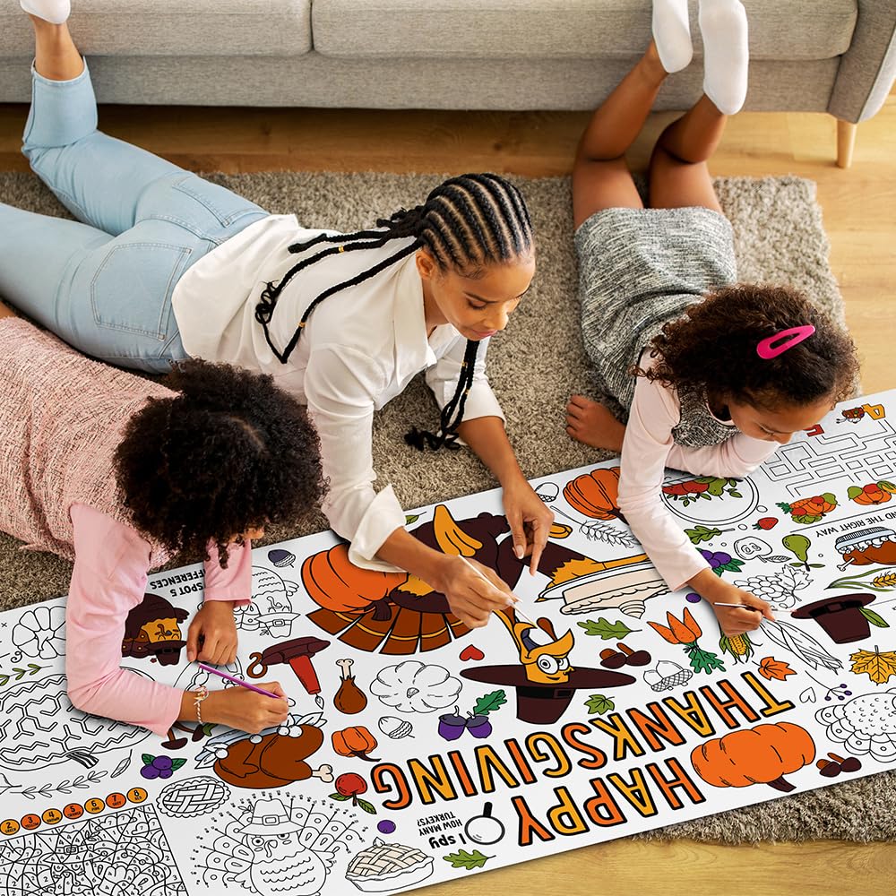 SPERINGEEN premium thick-paper coloring poster offers durable art surface