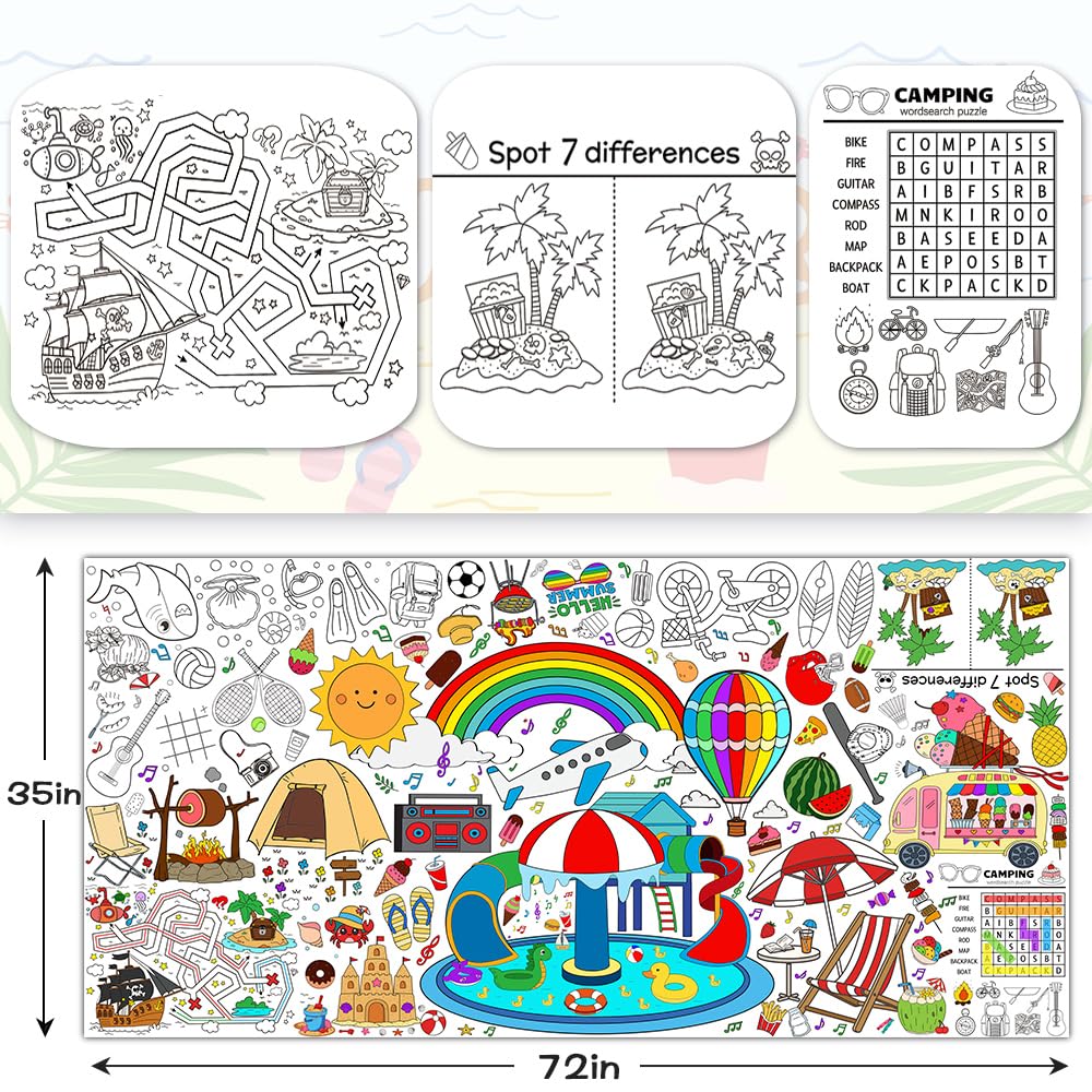 Speringeen coloring games poster pages to boost classroom creativity