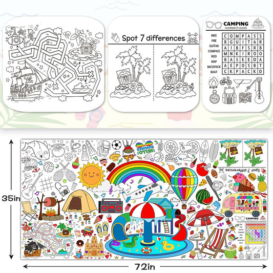 Speringeen coloring games poster pages to boost classroom creativity