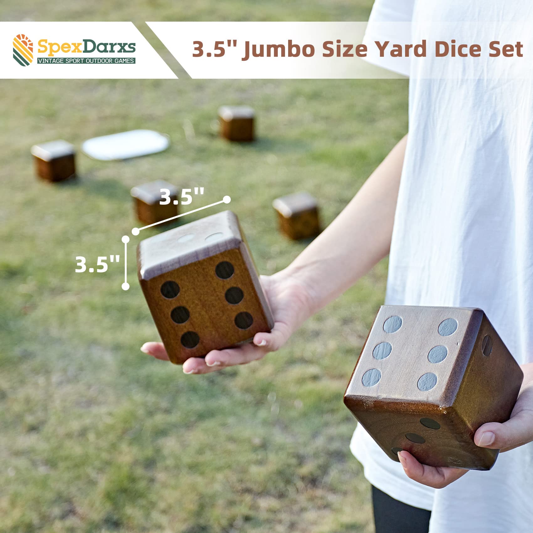 SpexDarxs carrying bag keeps the set portable for picnics