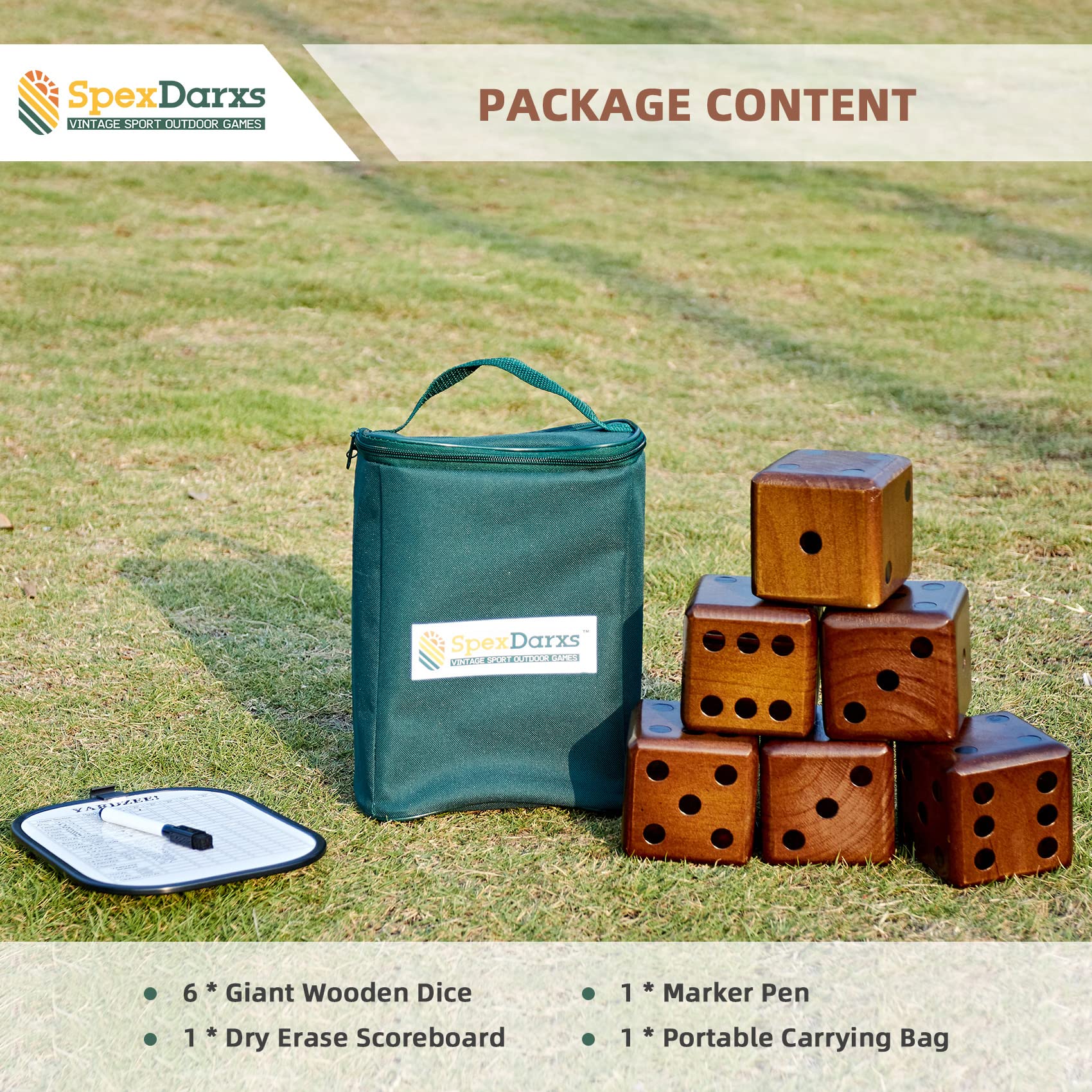 SpexDarxs set ready to roll for backyard games and celebrations