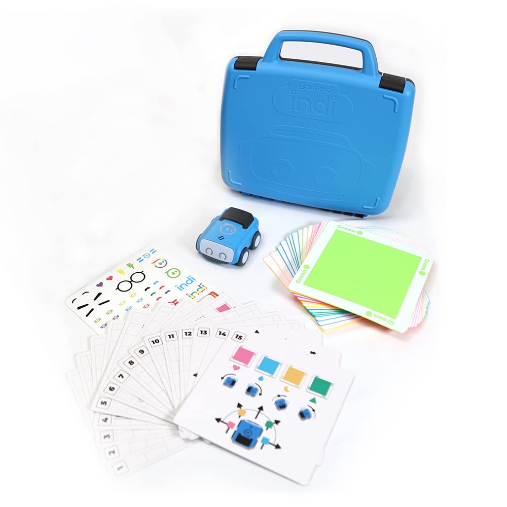 Sphero Indi color tiles introduce screenless coding concepts for young learners.