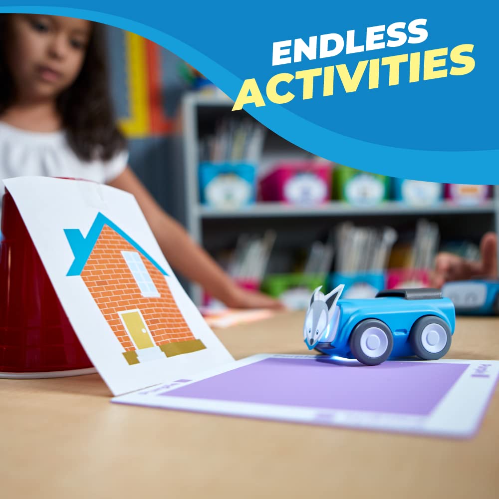 Durable, rechargeable Sphero Indi robot withstands busy classrooms and hands.