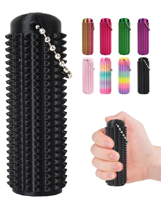Spicssa Little Ouchies spiky texture provides tactile relief on the go.