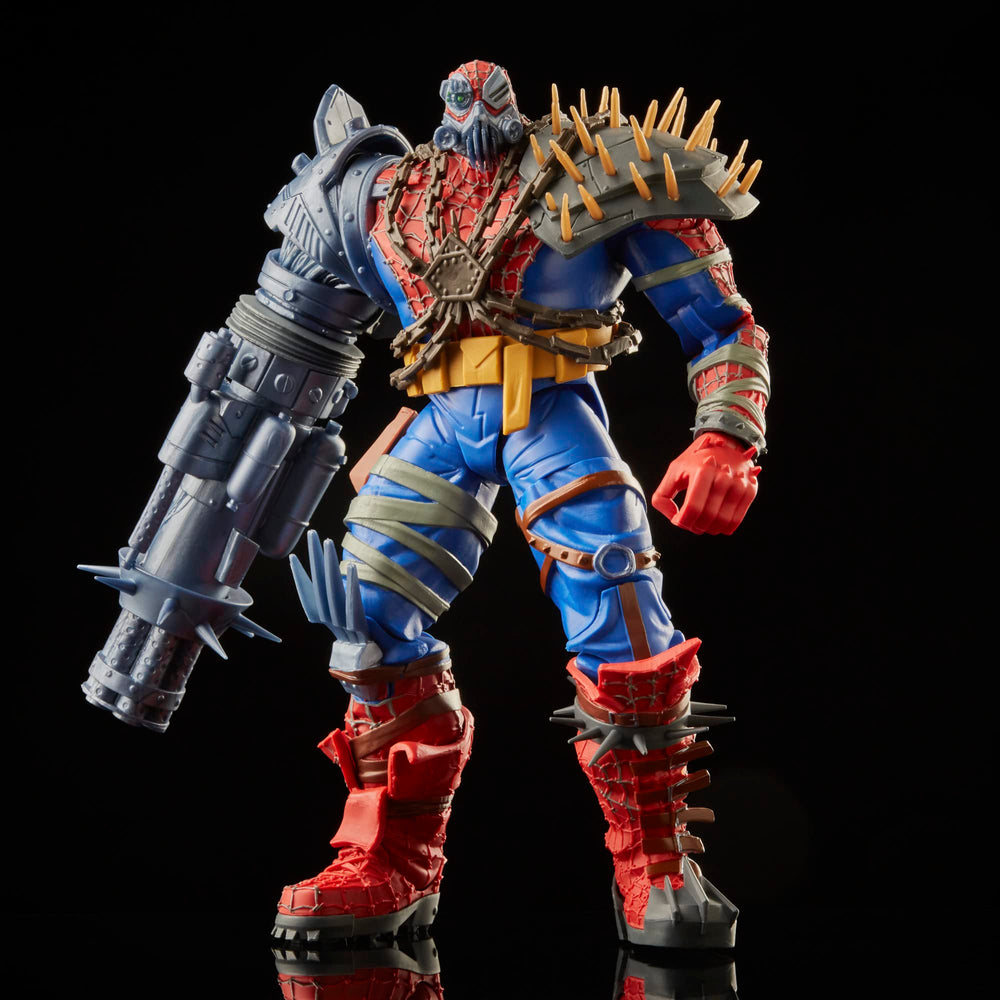 Across the Spider-Verse inspired design on the deluxe figure for movie-style aesthetics.