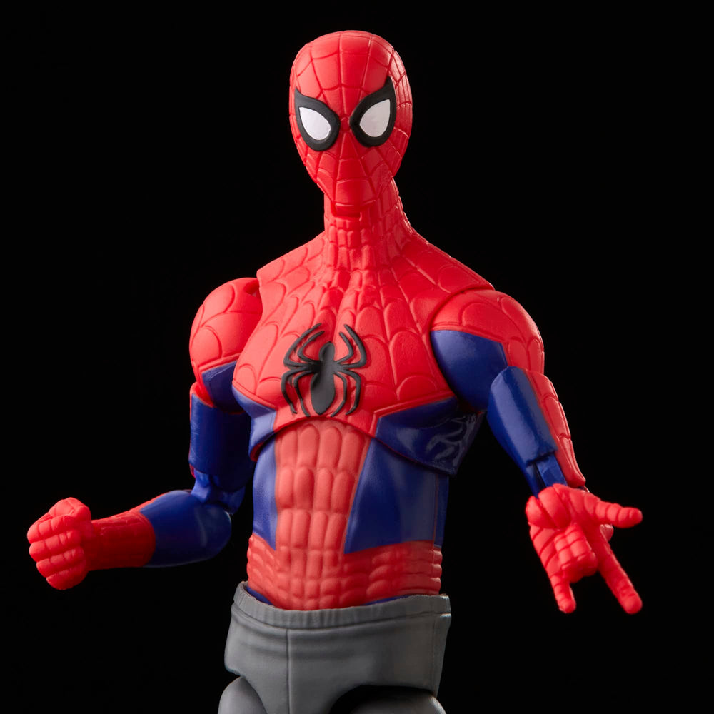 Highly articulated joints enable dynamic posing for display and play.