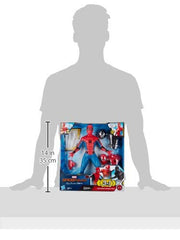 Spider-Man Far From Home detailed deco echoes the movie design for authentic play.