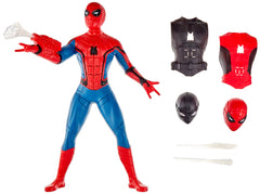 Spider-Man Far From Home insignia sound FX button adds movie-inspired effects.