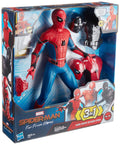 Spider-Man Far From Home Web Gear figure front view with switchable suits for imaginative play.