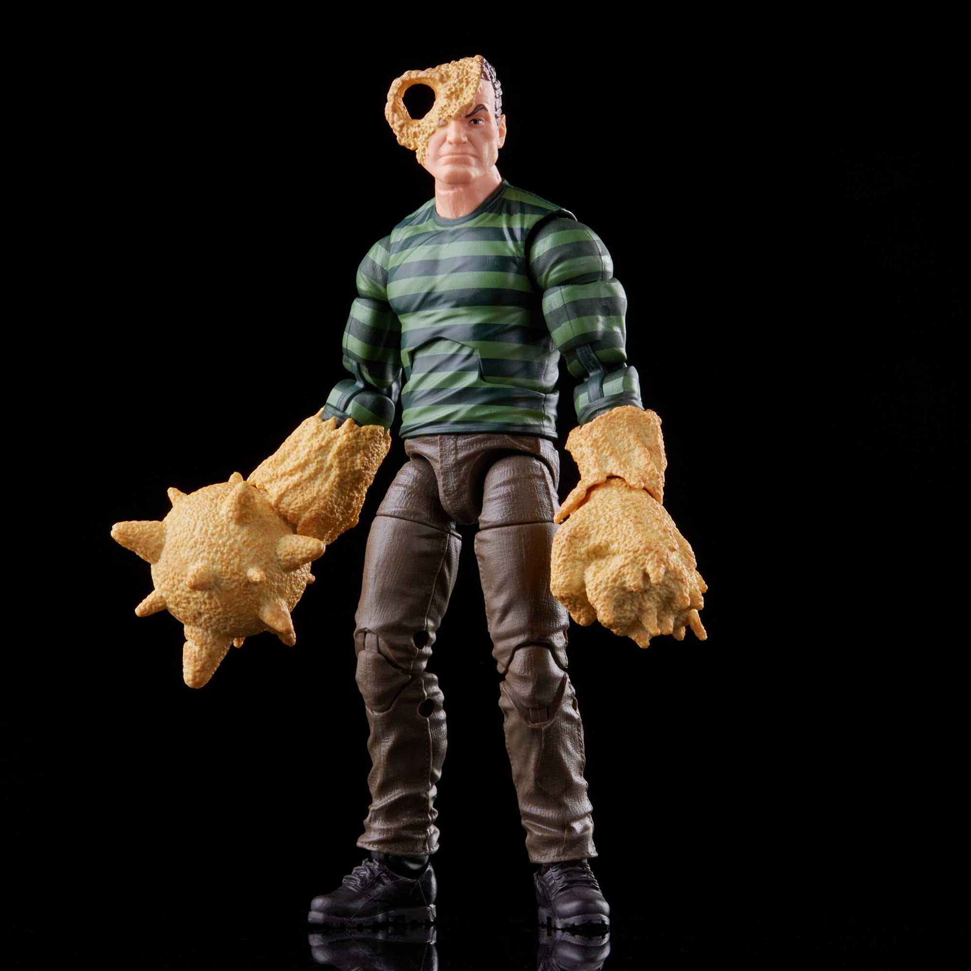 Spider-Man Sandman 6-inch scale figure in display pose emphasizes balanced size.