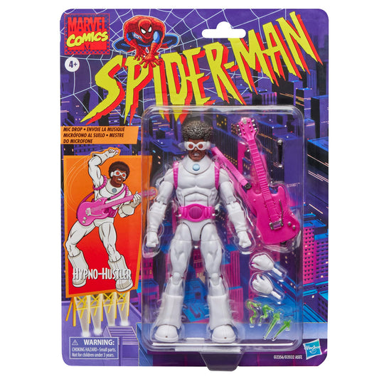 Spider-Man Hypno-Hustler figure front view for display and dynamic posing