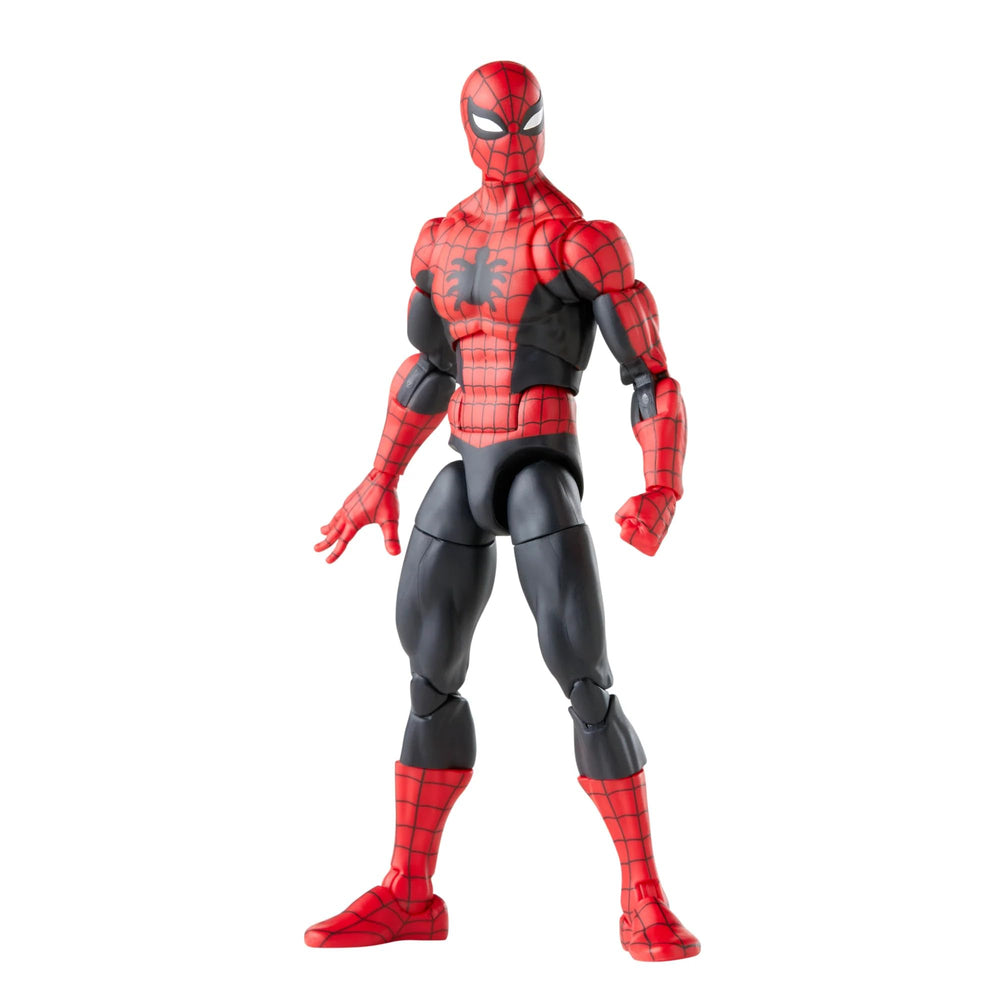 Spider-Man Marvel Legends 60th front view figure ideal for dynamic posing and display