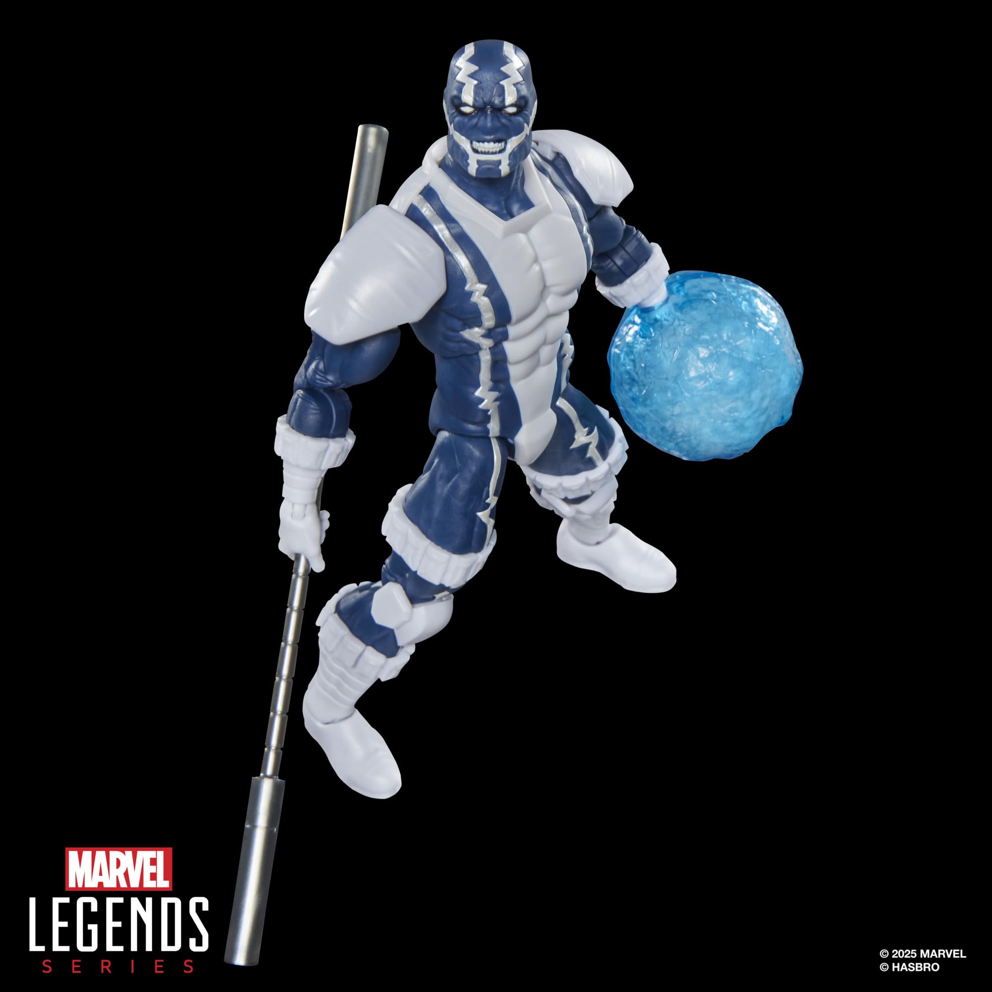 Cardiac figure includes Beta staff for action scene setups.