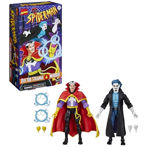 Complete 2-pack with authentic figure details for Spider-Man Legends collection.