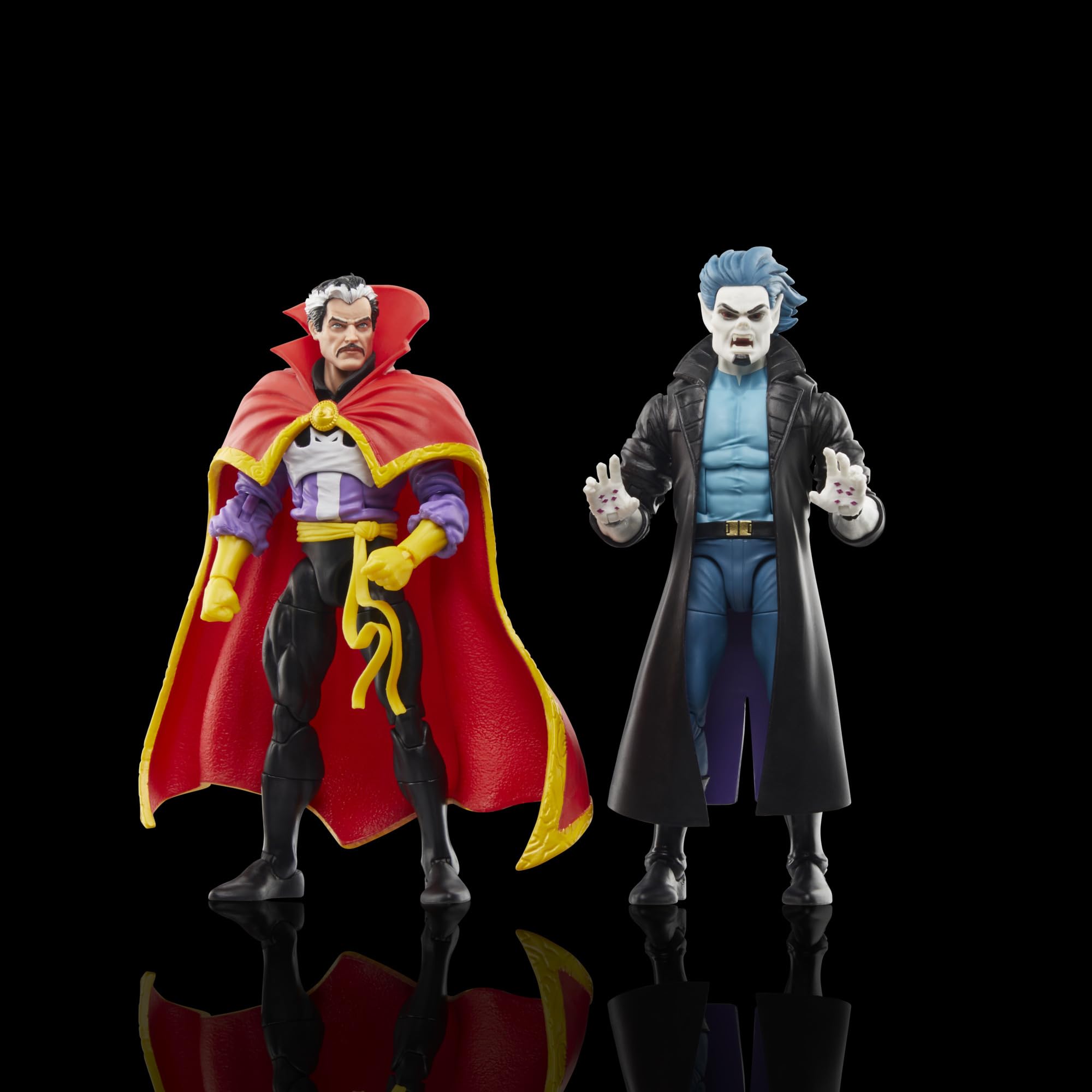 Poseable joints and six accessories for Spider-Man 2-pack.