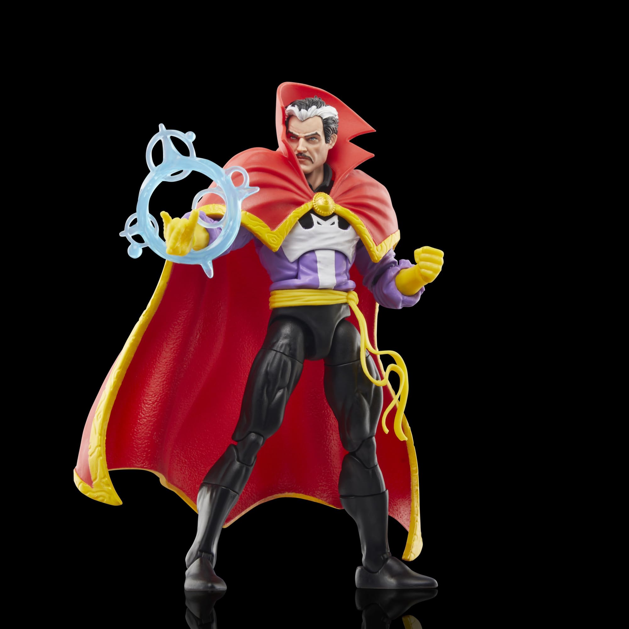 Display-ready shelf setup featuring Doctor Strange and Morbius.