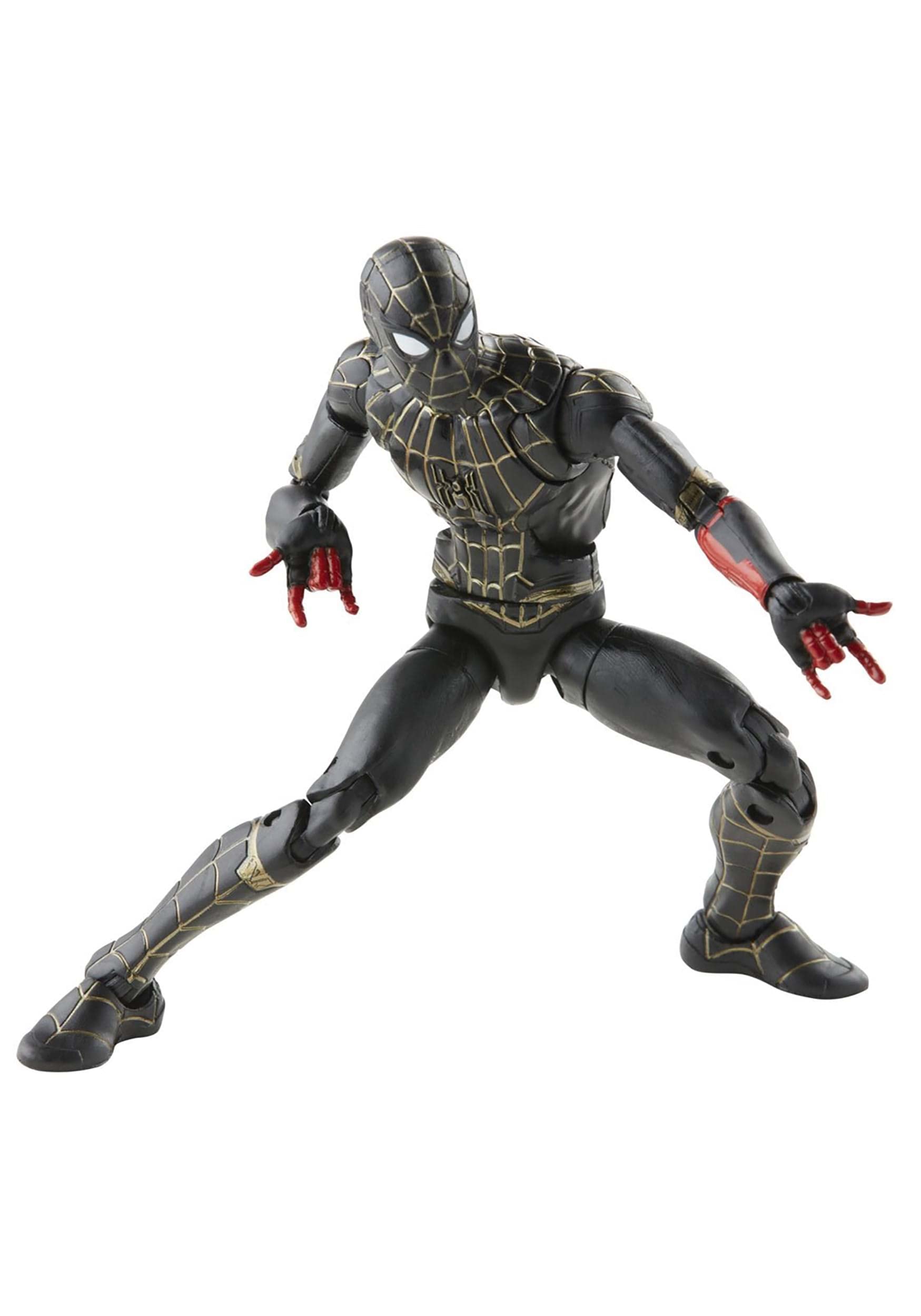 Spider-Man Marvel Legends No Way Home-inspired design for collector familiarity.