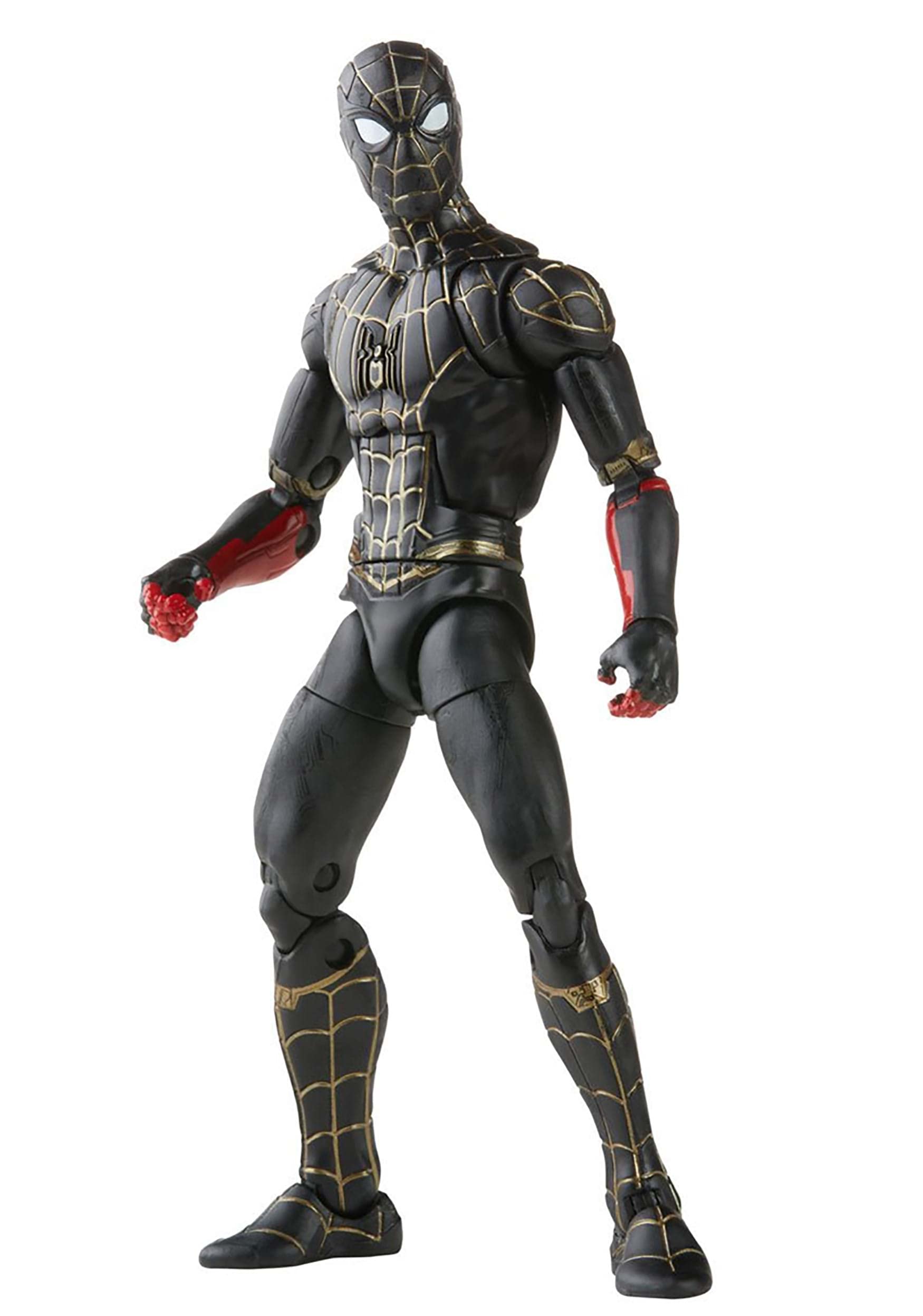 Spider-Man Marvel Legends packaging display-friendly design for easy shelving and gifting.