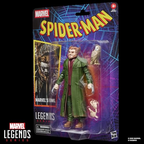 Poseable Owl figure with multiple articulation points ideal for dynamic dioramas