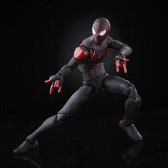 Spider-Man Miles Morales articulation points allow dynamic, action-ready poses.