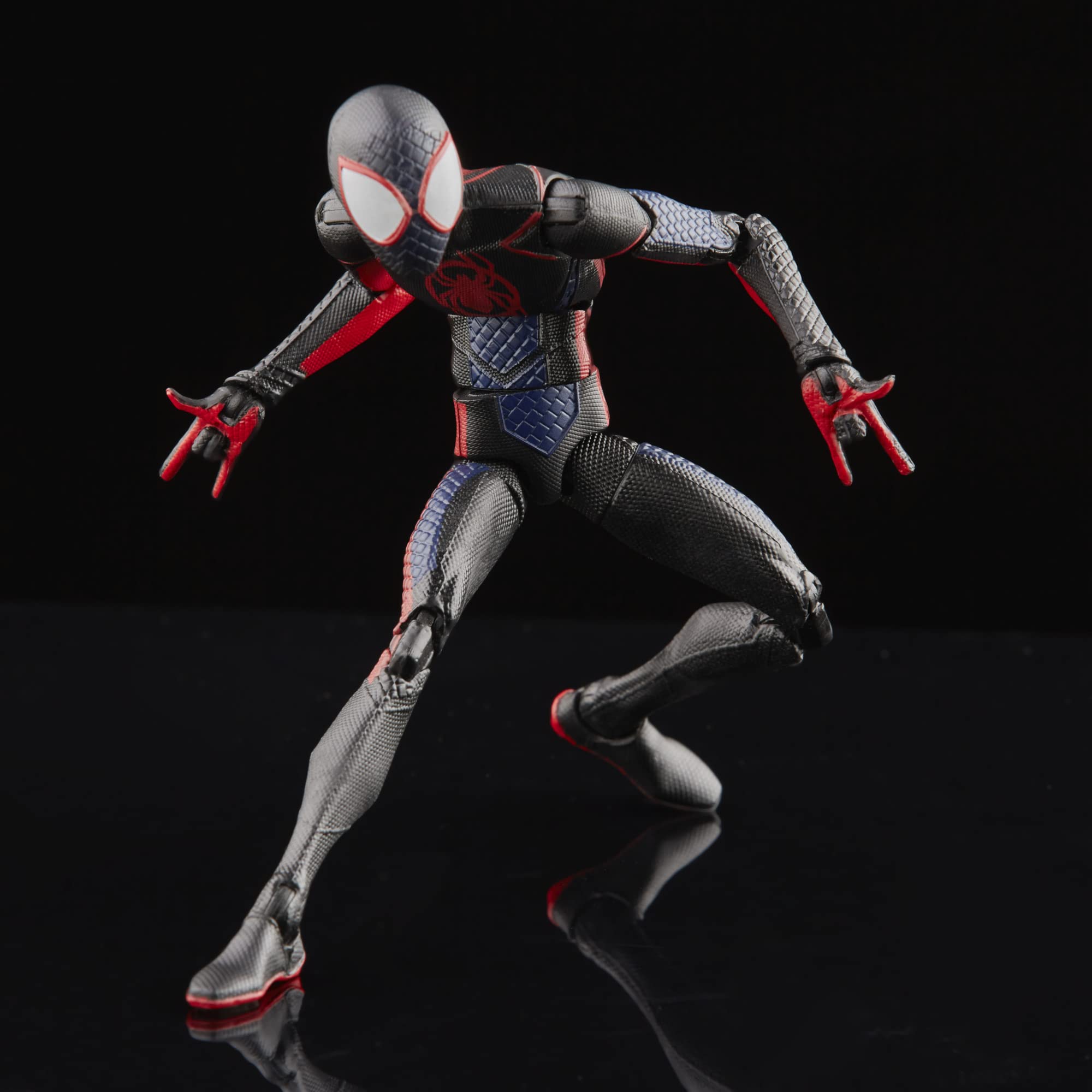 Spider-Man Miles Morales display-ready figure for shelves or dioramas.
