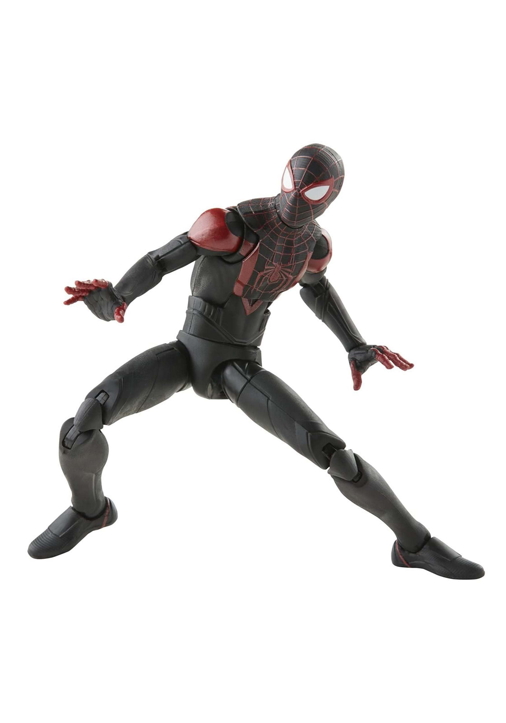 Spider-Man Miles Morales 7-accessory pack enhances display and play options.