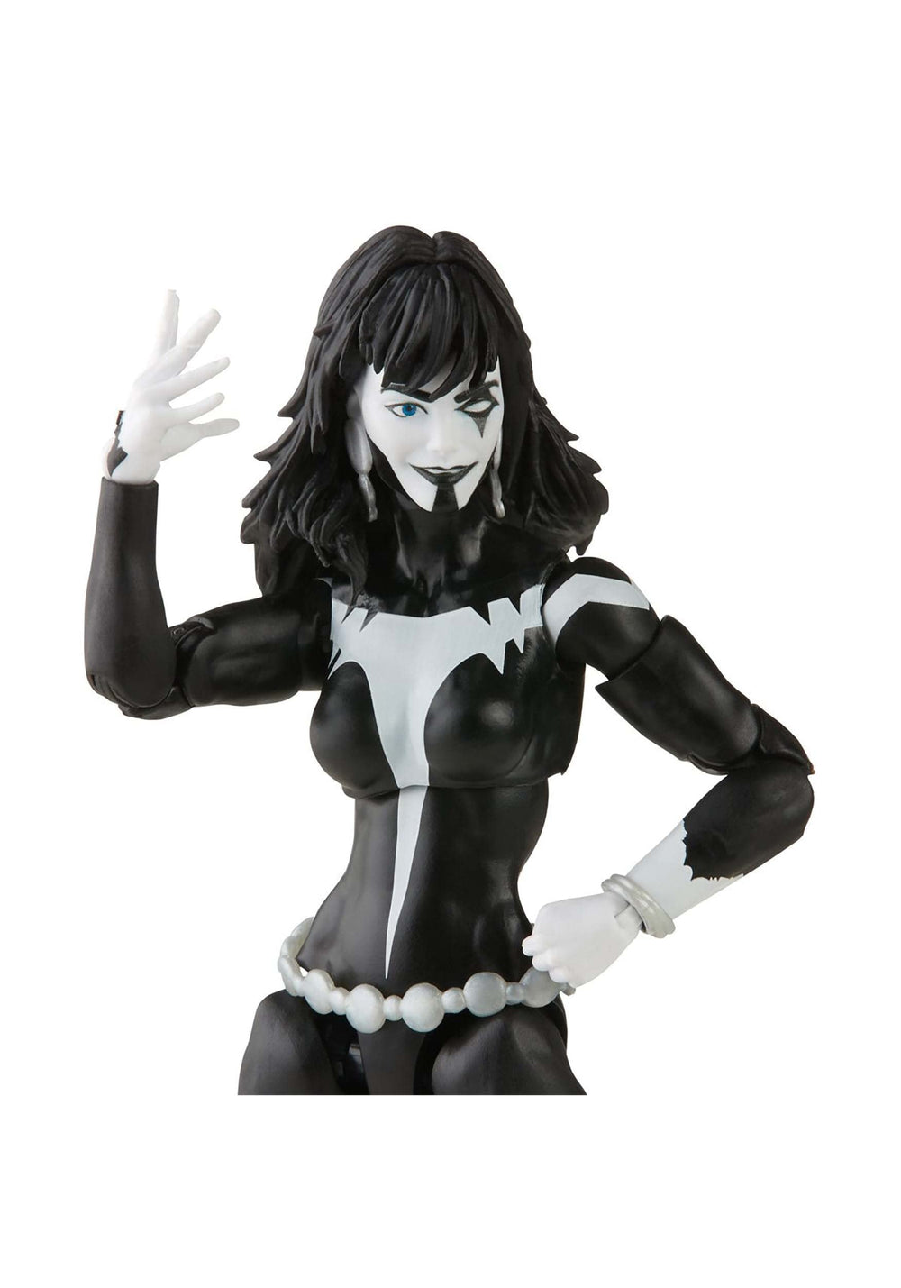 Spider-Man Shriek figure detailing enhances shelf display quality