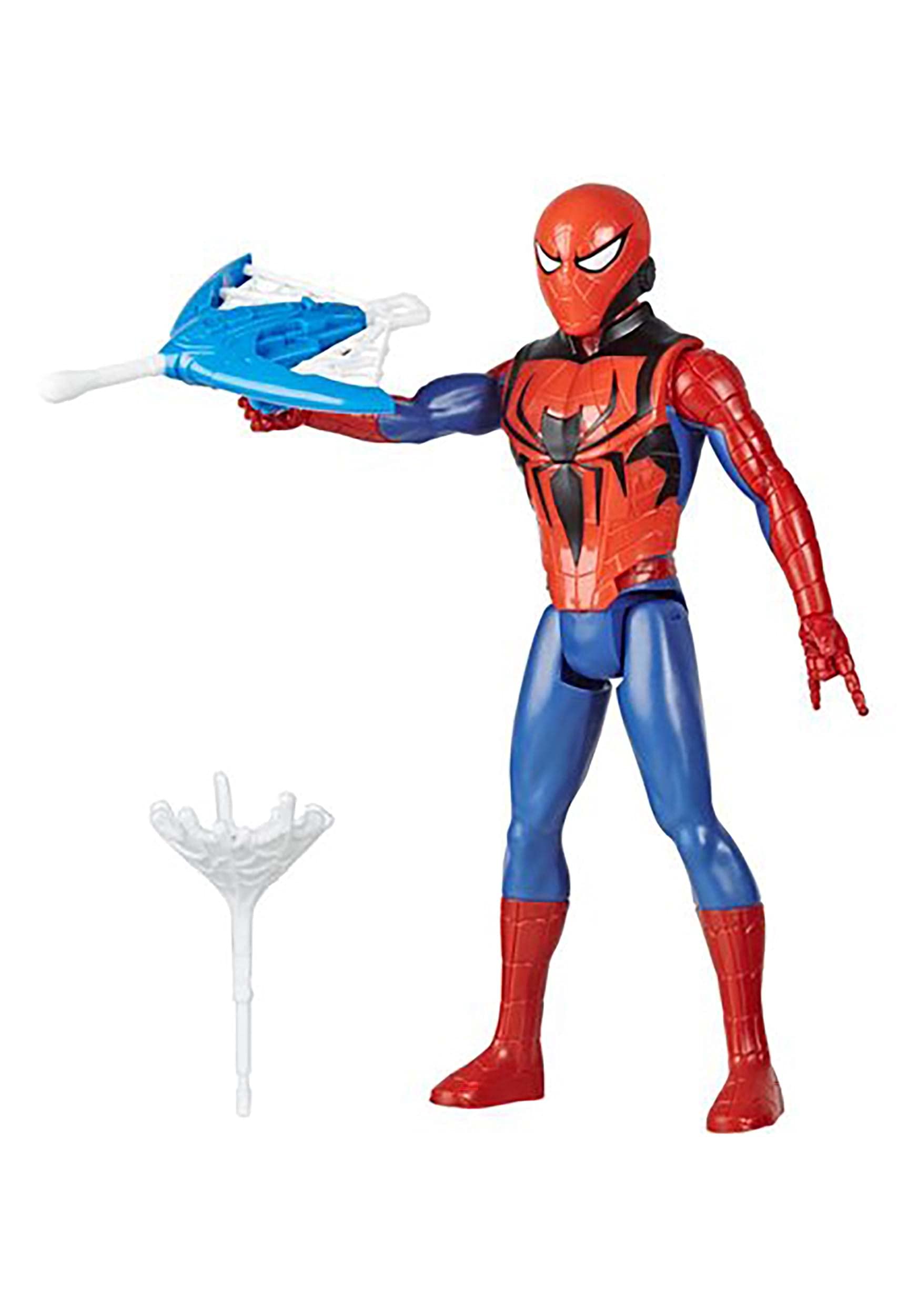 Spider-Man Titan Hero Blast Gear figure ready for action play.