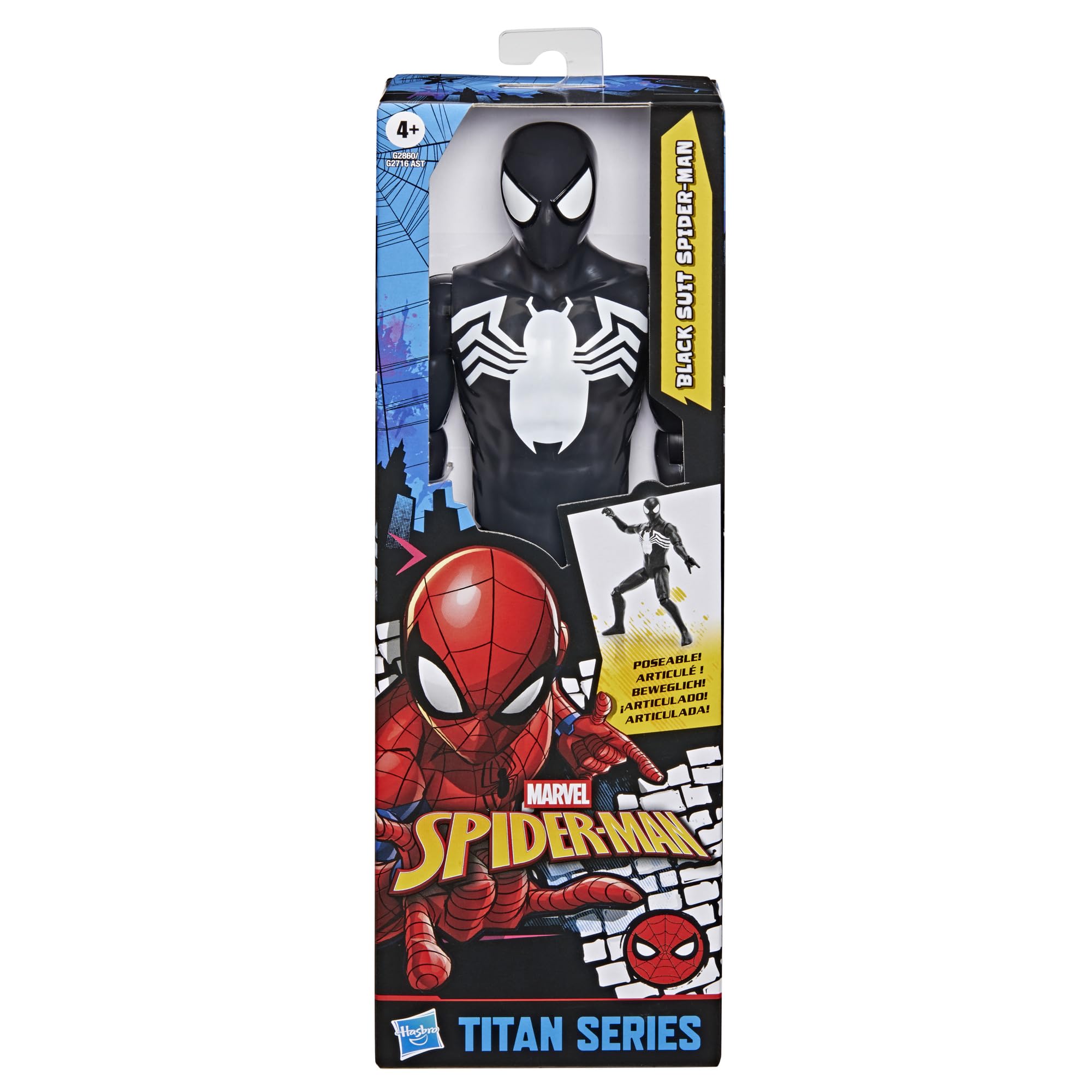 Collect more Spider-Man Titan Series figures to grow a web-slinging collection.