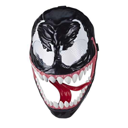 Spider-Man Venom mask with Maximum Venom styling offers immersive play.