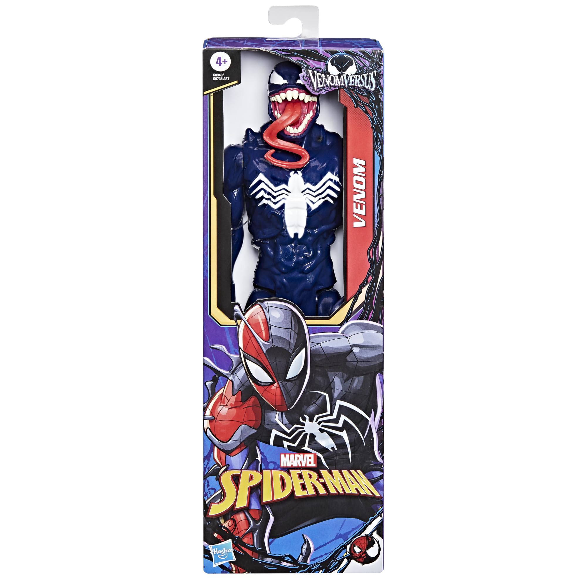 Marvel Spider-Man VenomVersus deco captures classic Venom look for authentic Marvel display